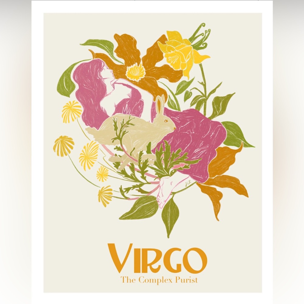 Virgo Wall Art Print